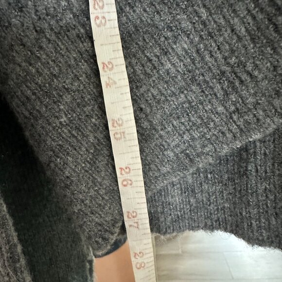 Michael Stars V-Neck Button Front Marled Gray Knit‎ Cardigan Size Small - Picture 9 of 9